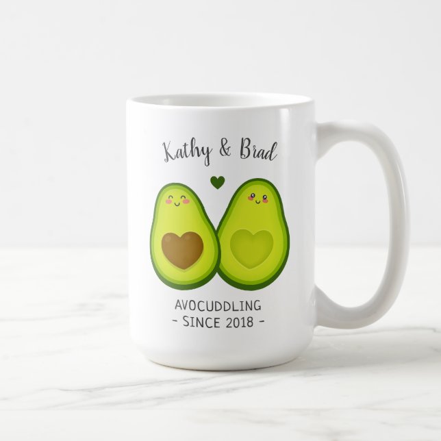 Caneca De Café Presente de Aniversário Personalizado para Marido  (Direita)