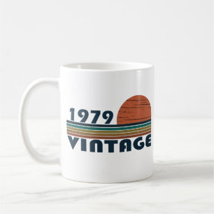 Caneca De Café Presente de aniversário vintage nascido em 1979