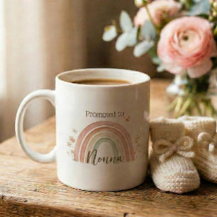 Caneca De Café Presente de Anúncio de Gravidez Nonna