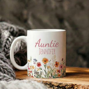 Caneca De Café presente de anúncio de gravidez tiazinha