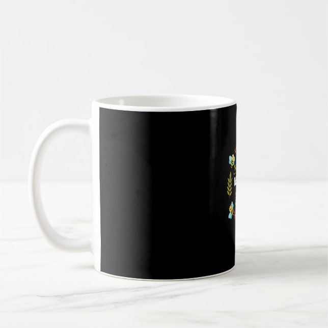 Caneca De Café Presente de apicultor | Bee Humble Bee True (Esquerda)