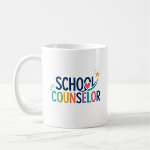 Caneca De Café Presente de Apreciação ao Orientador Escolar