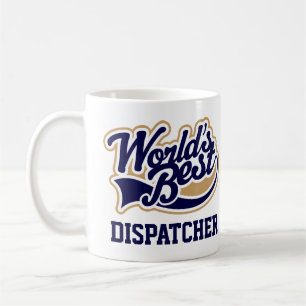 Caneca De Café Presente de Apreciação do Dispatcher