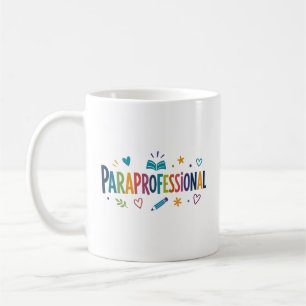 Caneca De Café Presente de Apreciação para Paraprofissional