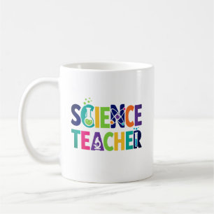 Caneca De Café Presente de Apreciação para Professor de Ciência