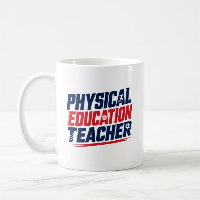 Caneca De Café Presente de Apreciação para Professor de Educação  (Esquerda)