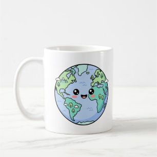 Caneca De Café Presente de Apreciação para Professores Globo Terr