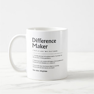 Caneca De Café Presente de Apreciação para Professores que Fazem