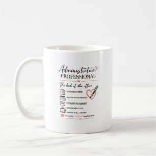 Caneca De Café Presente de Apreciação para Profissional Administr