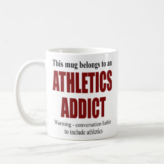 Caneca De Café Presente de atletismo personalizado
