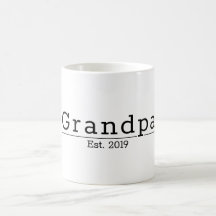 Presente de Avô Moderno Est. Tipografia Minimalist