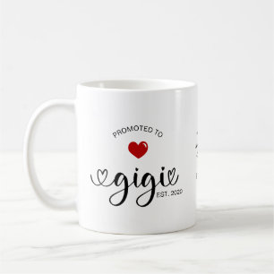 Caneca De Café Presente de Avó para Gigi Estabelecida