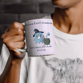 Caneca De Café Presente de bebida sarcástica engraçada de fantasm