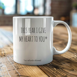 Caneca De Café Presente De bobo Cheesy Mug Para Dia de os namorad