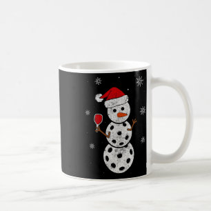Caneca De Café Presente de Boneco de Neve com Chapéu de Papai Noe