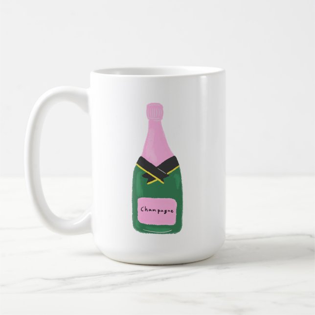 Caneca De Café Presente de Brinde de Celebração de Garrafa de Cha (Esquerda)