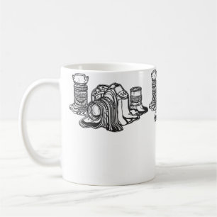 Caneca De Café Presente de câmera engraçado para homens e mulhere