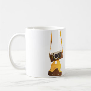 Caneca De Café Presente de Câmeras Fotográficas Câmera Vintage Fo