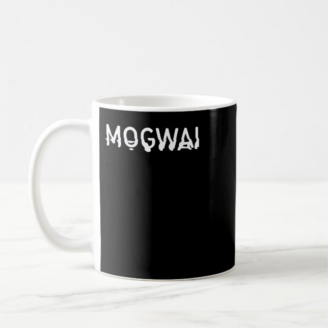 Caneca De Café Presente de Camisa Essencial de BANDA MOGWAI, para (Esquerda)