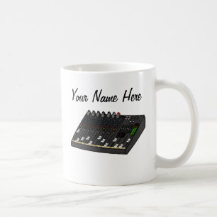 Caneca De Café Presente de Cara de som para músico de mug persona