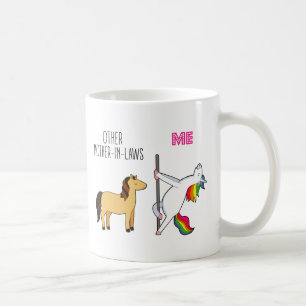 Caneca De Café Presente de casamento para sogra Unicórnio Bebida
