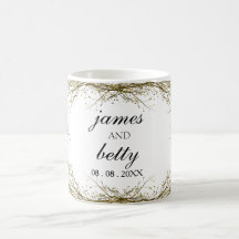 Presente de casamento rústico minimalista