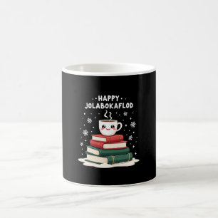 Caneca De Café Presente de Celebração Familiar Feliz Jolabokaflod
