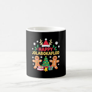 Caneca De Café Presente de Celebração Familiar Feliz Jolabokaflod