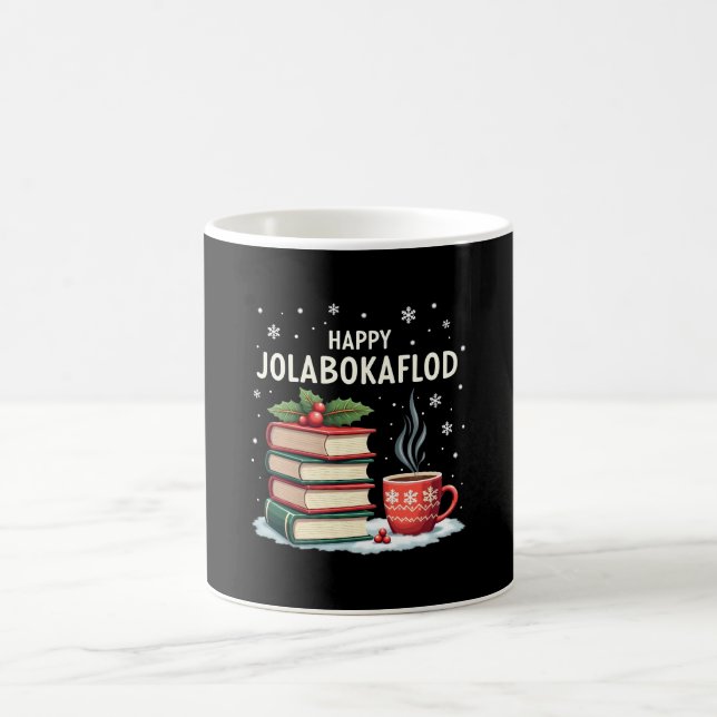 Caneca De Café Presente de Celebração Familiar Feliz Jolabokaflod (Centro)
