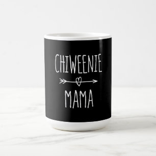 Caneca De Café presente de chiweenie mama chihuahua