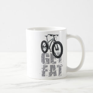 Caneca De Café Presente de Ciclismo de Montanha com Fat Bike