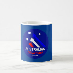 Caneca De Café Presente de cidadania australiana
