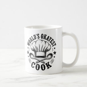 Caneca De Café Presente de Citação de Culinária Divertida Melhor 