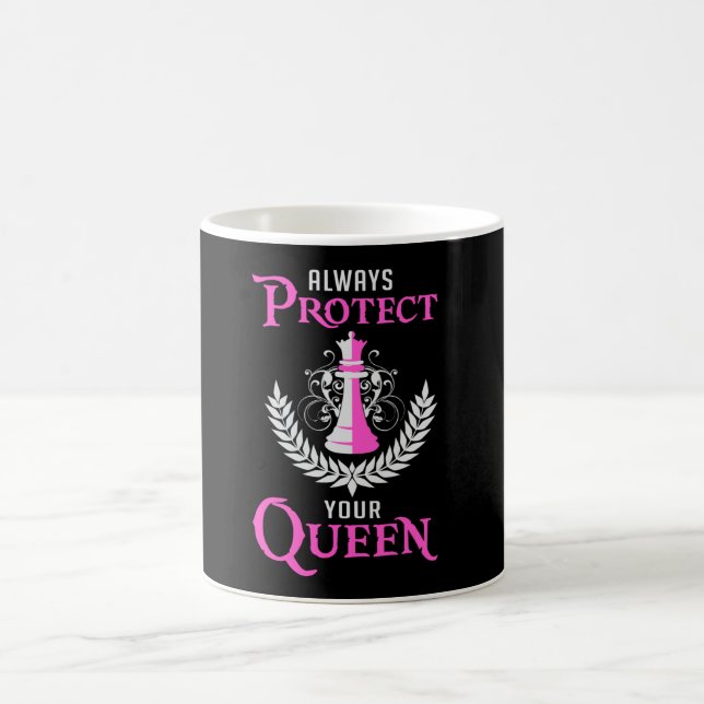 Caneca De Café Presente de Conselho do Xadrez Conselho Queen Ches (Centro)
