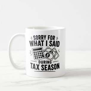 Caneca De Café Presente de Contador Fiscal para Profissional de C