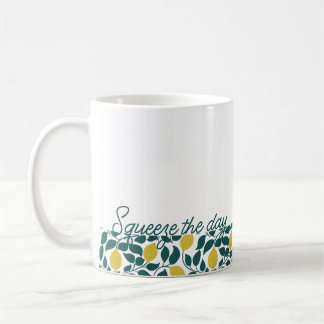 Caneca De Café Presente de Cozinha de Verão com Estampa de Limão 