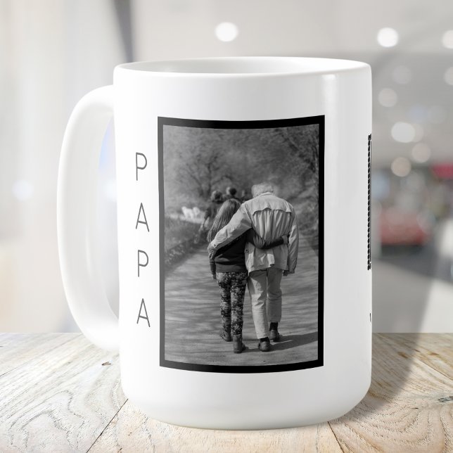 Caneca De Café Presente de dia de os pais para Papa (Criador carregado)