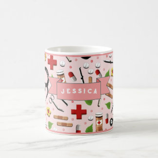 Caneca De Café Presente de Enfermeiro Personalizado
