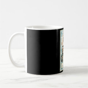 Caneca De Café Presente de Esqueleto da Mãe do Boston Terrier Sok