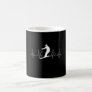 Caneca De Café Presente De Esqui De Pulso Para Esquiadores