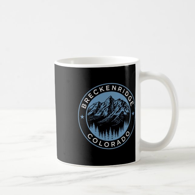 Caneca De Café Presente de Esqui para Turista de Acampamento e Tr (Direita)