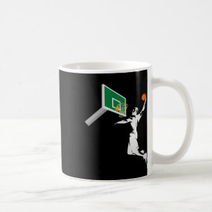 Caneca De Café Presente de Fã de Jogador de Esportes Dark Dunk Es