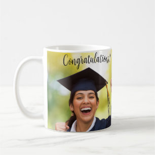 Caneca De Café Presente de Formando Orgulhoso de Foto de Graduaçã
