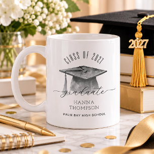 Caneca De Café Presente de Formatura Personalizado da Turma de 20
