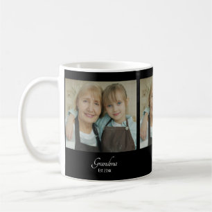Caneca De Café Presente de Foto da Avó Estabelecida