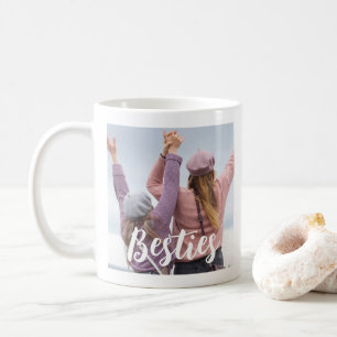 Caneca De Café Presente de Foto de Amigas para Lembrança