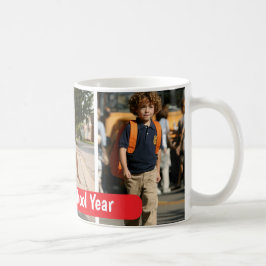 Caneca De Café Presente de Foto Personalizado do Primeiro Dia de