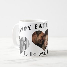 Caneca De Café Presente De Foto Personalizado Em Forma De Coração