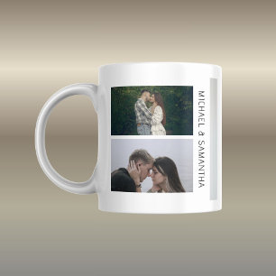 Caneca De Café Presente de Foto Personalizado para Casais