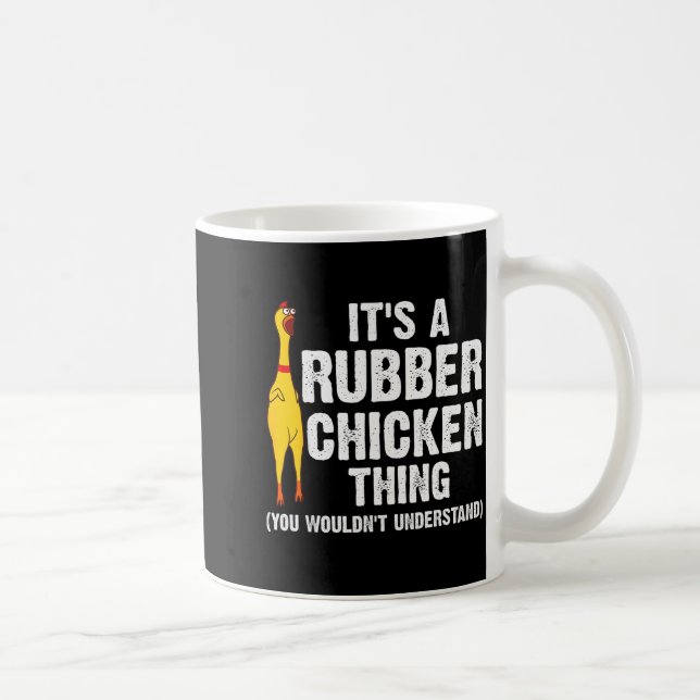 Caneca De Café Presente de Frango de Borracha Engraçado para Home (Direita)